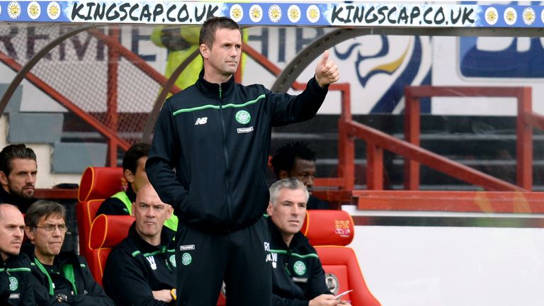 Celtic manager Ronny Deila 