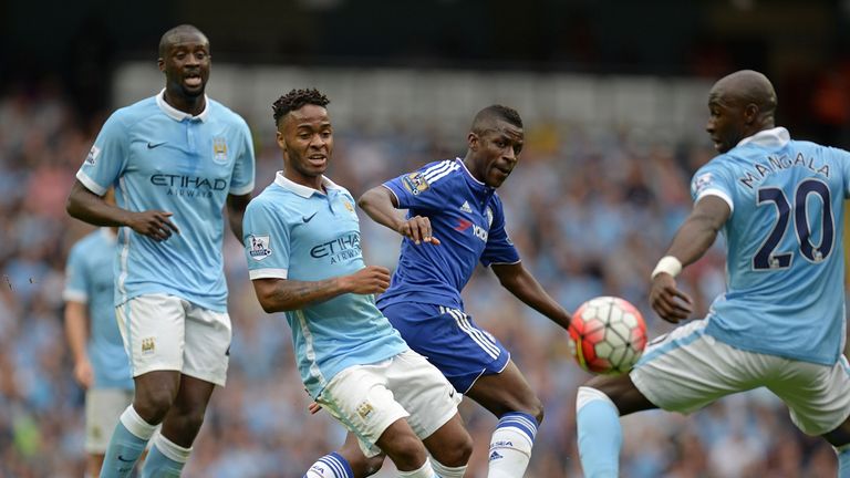 Ramires struggled to impose himself on the game at the Etihad Stadium