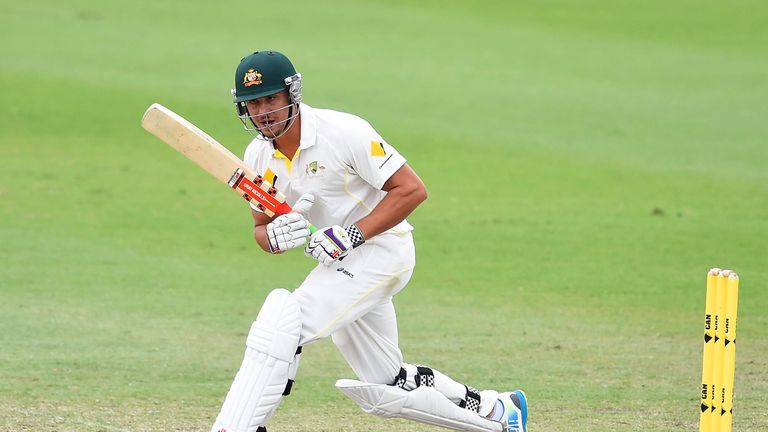 TOWNSVILLE, AUSTRALIA - AUGUST 09:  Marcus Stoinis of Australia 'A' bats during the match between Australia 'A' and South Africa 'A'