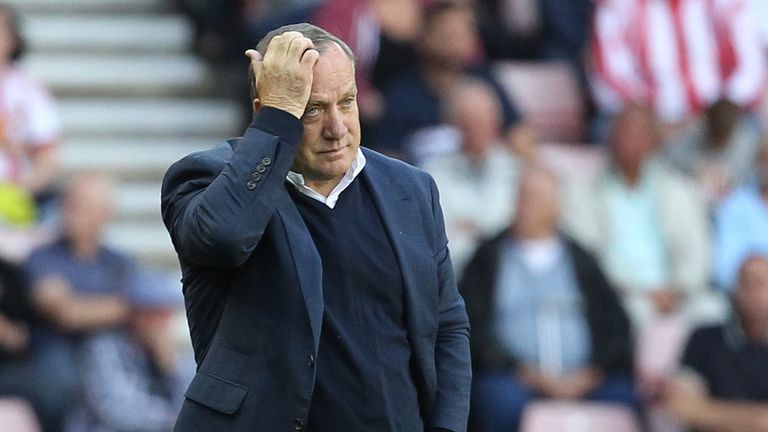 Sunderland's poor start to the season has left Dick Advocaat scratching his head for solutions