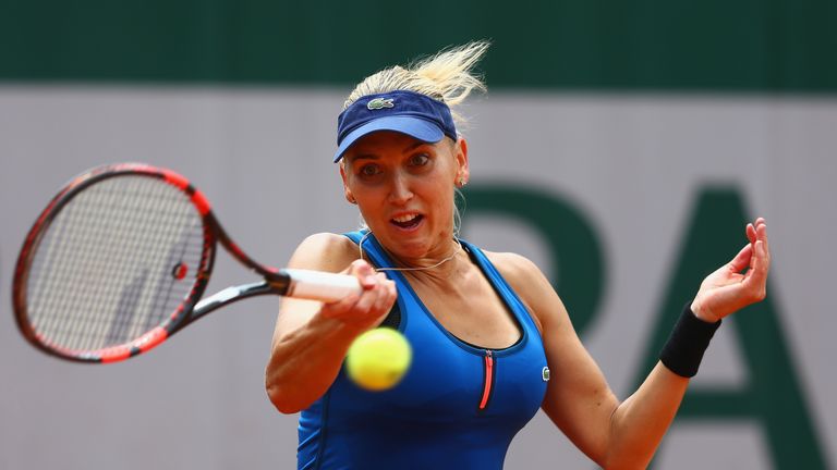 Elena Vesnina will face Laura Robson in the first round of the US Open. 