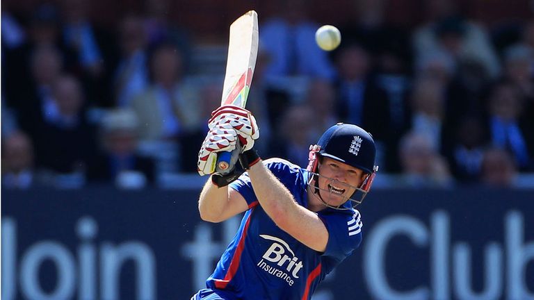 Eoin Morgan was in impressive form at Lord's