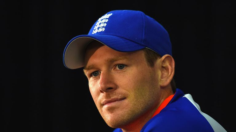 Eoin Morgan - back in action after a period of time away from the game