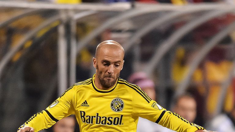 Federico Higuain scored the opener in Columbus Crew's 2-1 victory at New York City FC