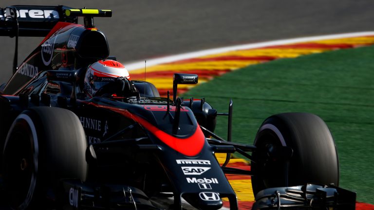 Jenson Button: Embarrassed my McLaren's performance in Belgium 