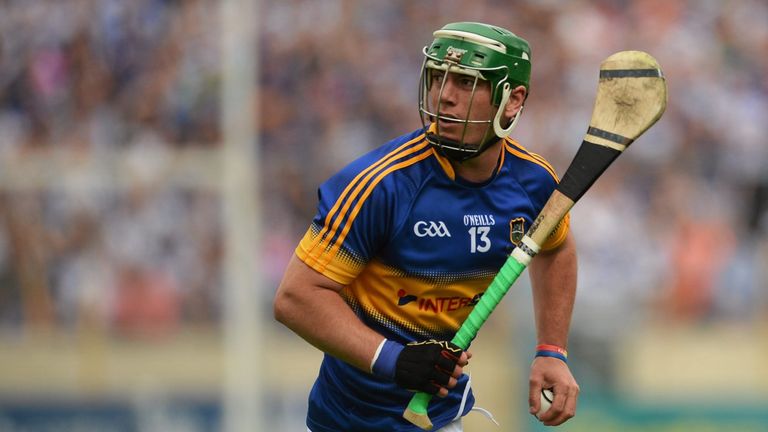 12 July 2015; John O'Dwyer, Tipperary. Munster GAA Hurling Senior Championship Final, Tipperary v Waterford. Semple Stadium, Thurles, Co. Tipperary. Pictur