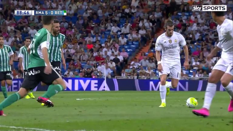 Gareth Bale opened and closed the scoring in Real Madrid¿s 5-0 win over Real Betis.  