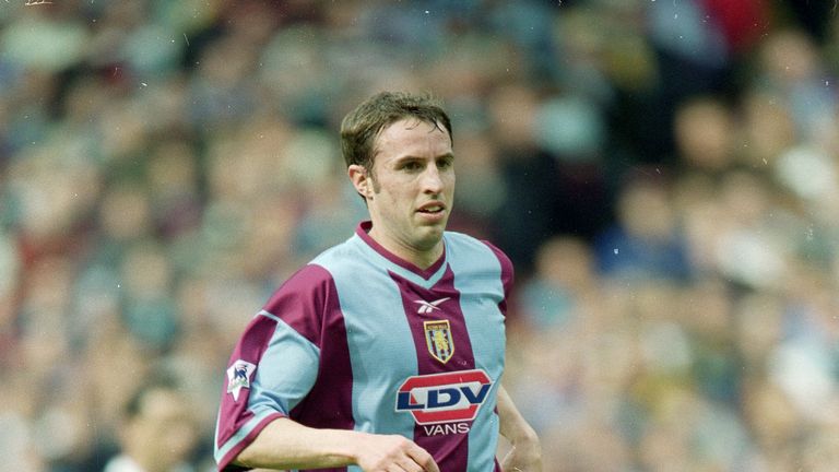 2 Apr 2000:  Gareth Southgate of Aston Villa during the AXA Sponsored FA Cup Semi Final between Aston Villa and Bolton Wanderers at Wembley in London. The 