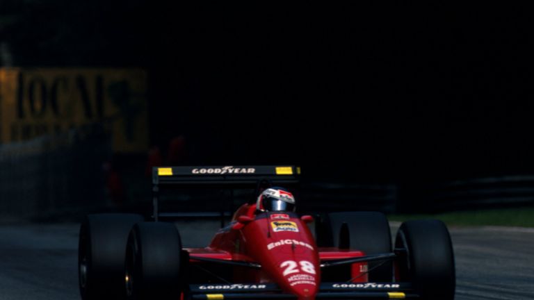 Gerhard Berger led home a Ferrari one-two in 1988