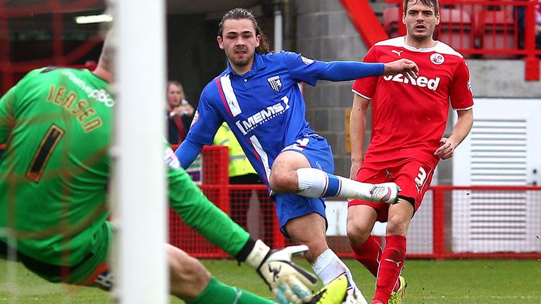 Bradley Dack: Scored both goals in a Gillingham win
