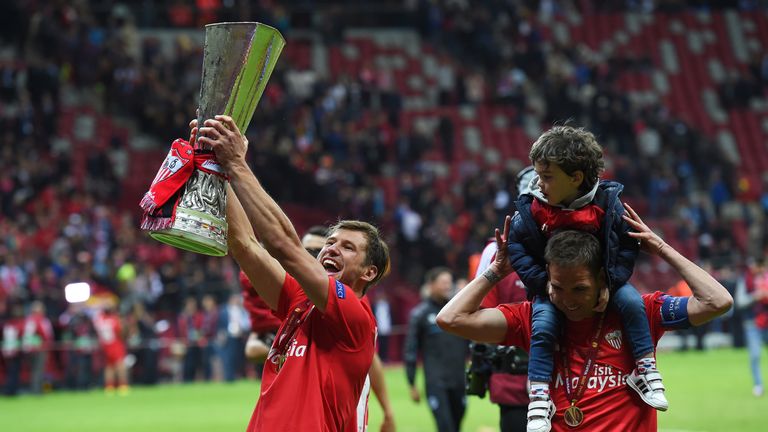 A Europa League winner at the end of his first season in Seville
