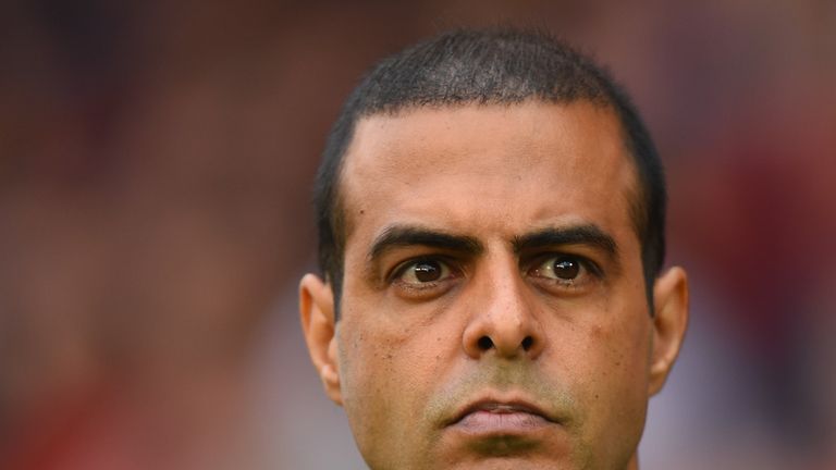 Charlton Athletic manager Guy Luzon during the Sky Bet Championship match at The City Ground, Nottingham.