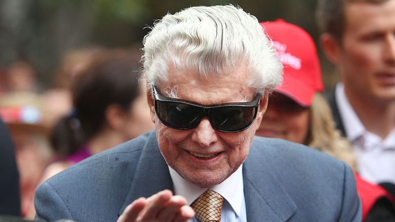Trainer Bart Cummings during the 2012 Melbourne Cup Parade on November 5, 2012 in Melbourne, Australia.