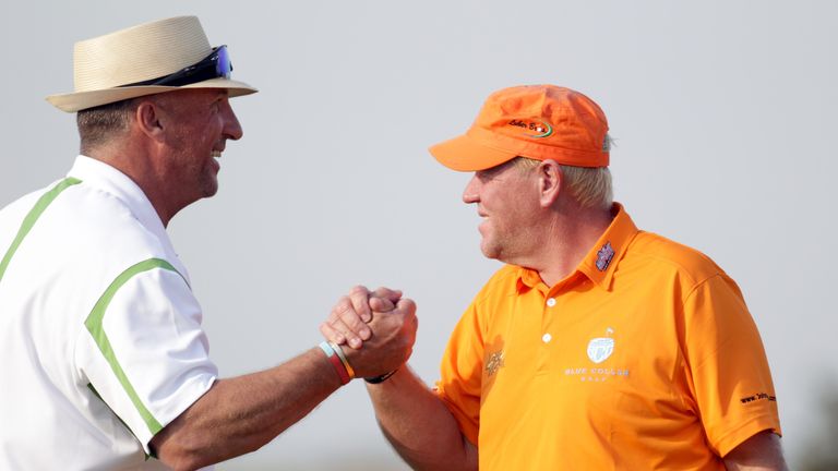  Botham played with John Daly at the 2012 Alfred Dunhill Links tournament