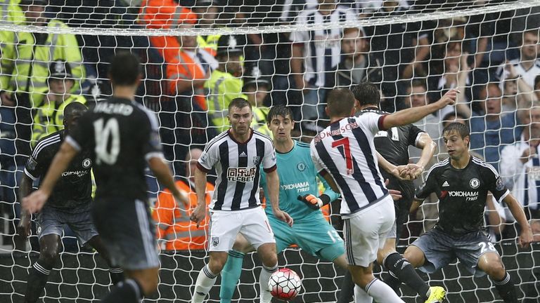 James Morrison gives West Brom hope by making it 2-1