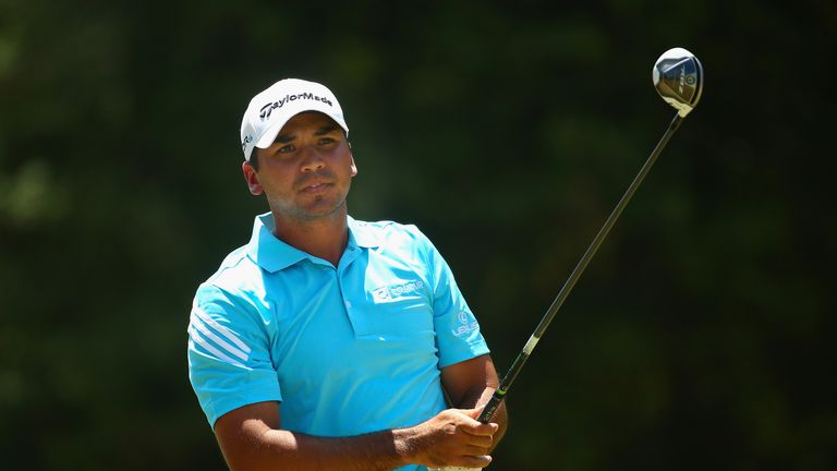 Jason Day of Australia hits his tee shot on the third hole during the final round of the 114th U.S. Open at Pinehurst Resort & Co