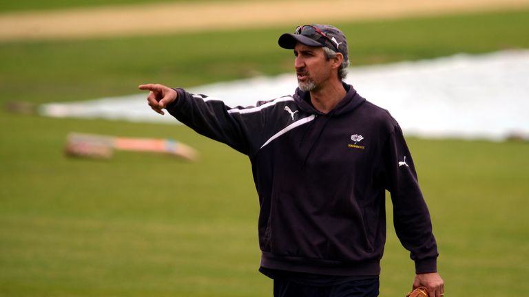 Yorkshire coach Jason Gillespie was disappointed the match was rained off