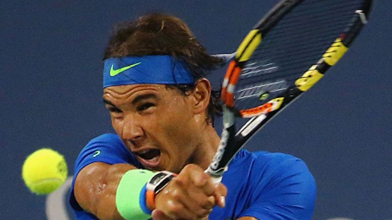 Rafael Nadal had to dig deep to progress from the second round against Jeremy Chardy