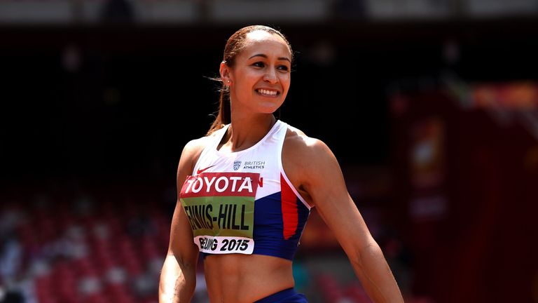 Great Britain's Jessica Ennis-Hill after competing in the Women's Heptathlon Javelin, during day two of the IAAF World Championships