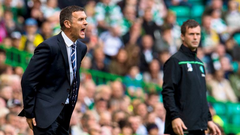 Ross County manager Jim McIntyre says Craig Gordon should have been sent off for Celtic.