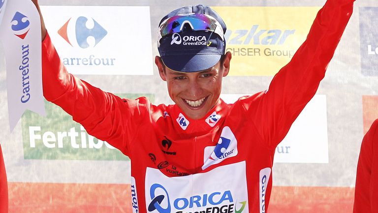 Johan Esteban Chaves, Vuelta a Espana 2015, stage two