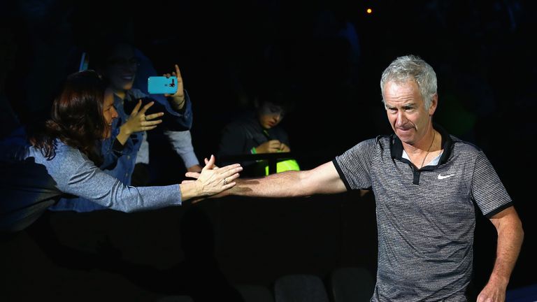 John McEnroe claims he could still beat Williams