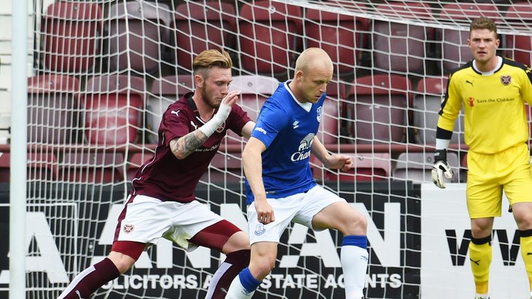 Hearts defender Jordan McGhee (left) was the subject of a failed £250,000 bid from Ipswich Town