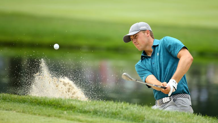 Jordan Spieth: Produced a strong round ahead of the US PGA Championship