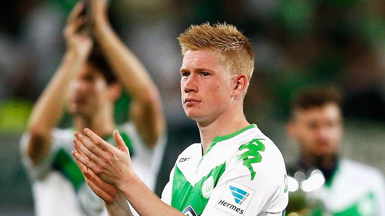  Kevin De Bruyne of VfL Wolfsburg