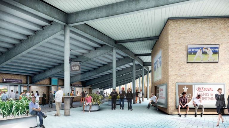 Kia Oval redevelopments 