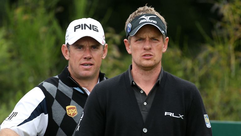 Lee Westwood and Luke Donald