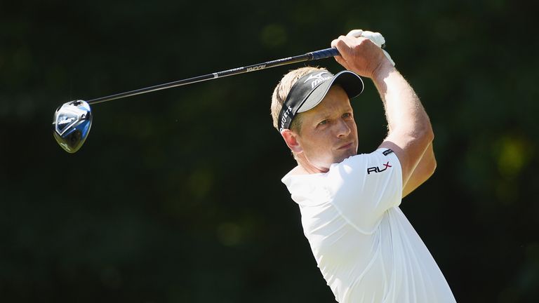 Luke Donald: Didn't drop a shot during his third round at The Barclays