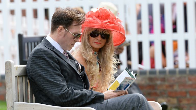 Racegoers during day four of the Welcome to Yorkshire Ebor Festival