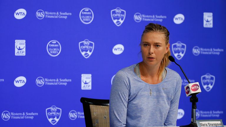 Maria Sharapova is hoping to be healthy in time for the US Open