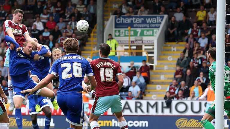 Michael Keane scores for Burnley