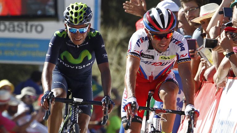 Nairo Quintana, Joaquim Rodriguez, Vuelta a Espana 2015, stage two