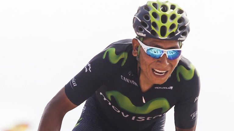 Nairo Quintana, Vuelta a Espana, stage nine