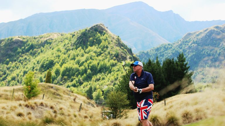 Botham in action during February's New Zealand Open