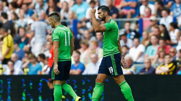 Graziano Pelle celebrates opener