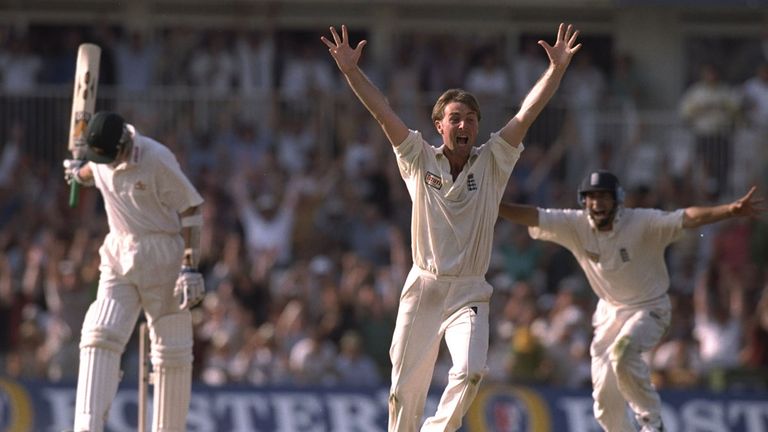 Phil Tufnell: sparking jubilant scenes at the Oval in 1997