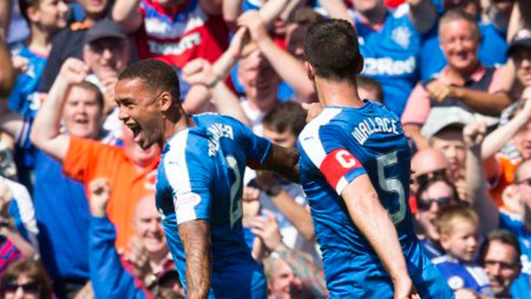 James Tavernier's second-half strike means its six wins from six for Mark Warburton's Rangers