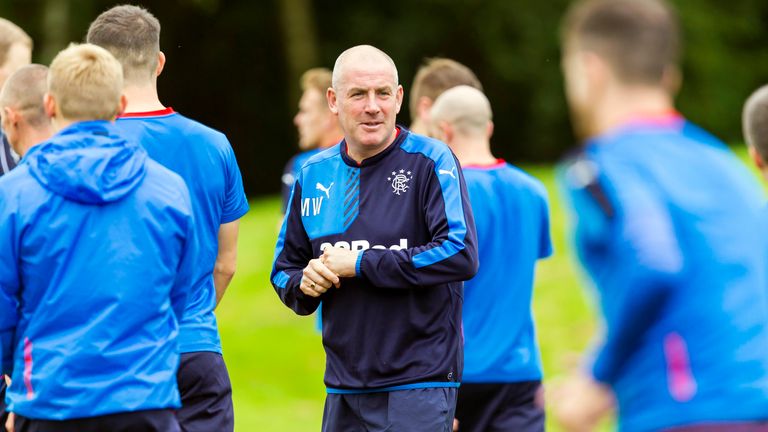 Rangers manager Mark Warburton has a near fully-fit squad to choose from ahead of their trip to Airdrie. 