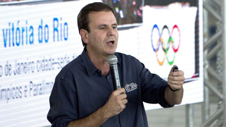 Rio's mayor Eduardo Paes is adamant the city will deliver the 2016 Olympics on time and within budget