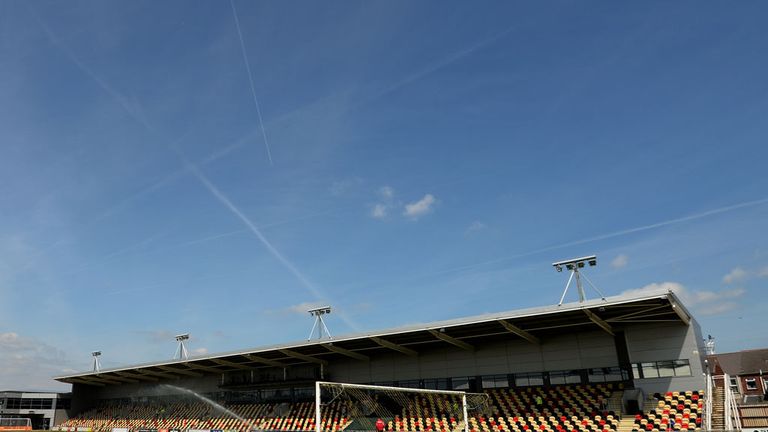 General view of Rodney Parade, home to Newport County and Newport Gwent Dragons