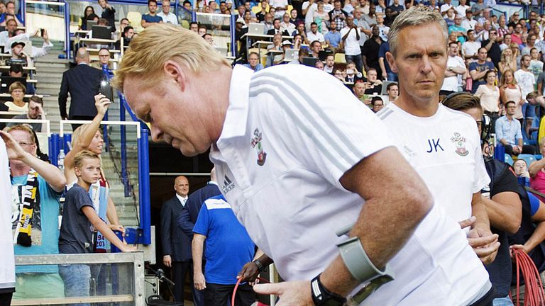Southampton coach Ronald Koeman