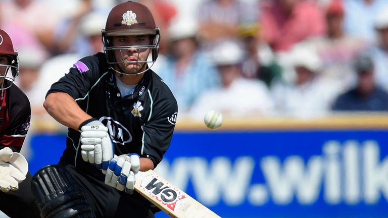 Rory Burns played the key innings for Surrey at Bristol