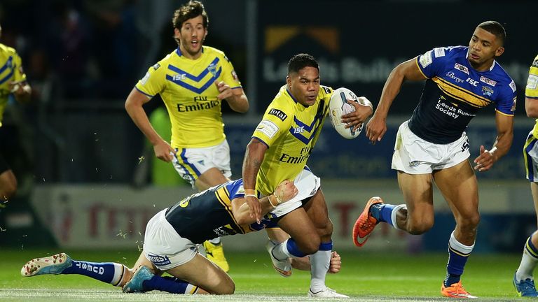 Warrington half-back Chris Sandow