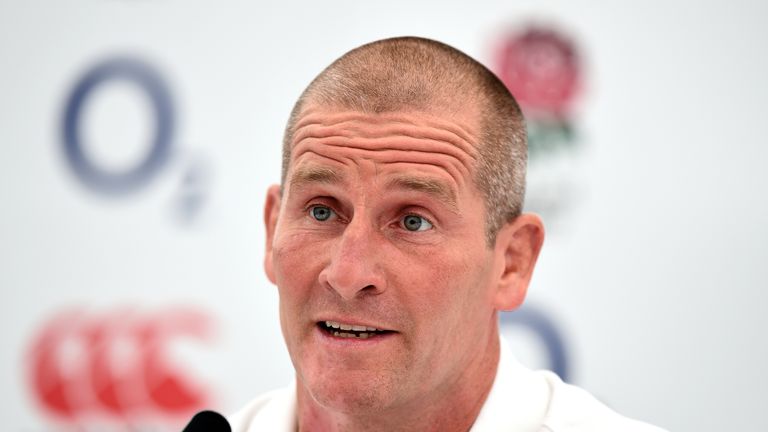 England head coach Stuart Lancaster during a press conference