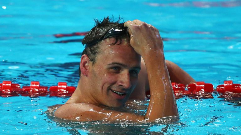 Ryan Lochte claimed gold as well as place in the history books at the World Swimming Championships 