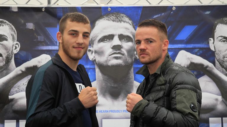 Sam Eggington (left) and Frankie Gavin (right)